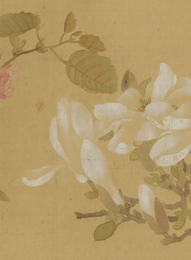 清宋光宝百花献寿图卷北京故宫藏
