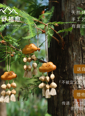 手工果壳挂玲包包挂件汽车挂饰