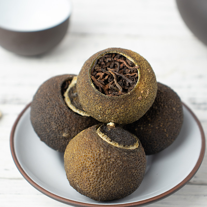 买2送1军武白板小青柑普洱茶熟茶十年陈古树茶生晒新会陈皮普洱,淘宝优惠券,粉丝福利购,淘宝优惠卷