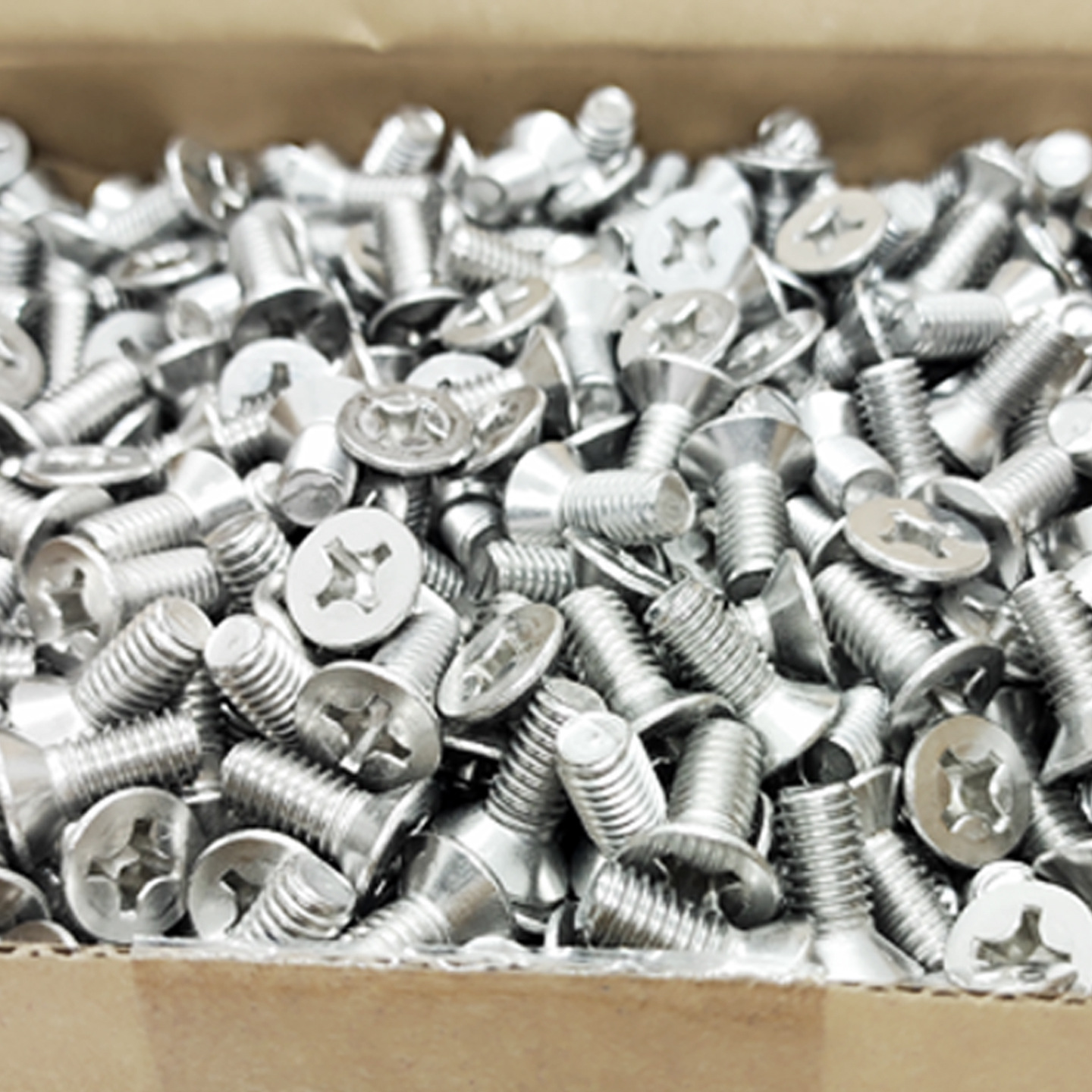 304/316不锈钢十字沉头螺丝平头螺钉M1.4M1.6M2M3M4M5M6M8M10 - 图1