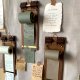Retro note clip ticket storage clip