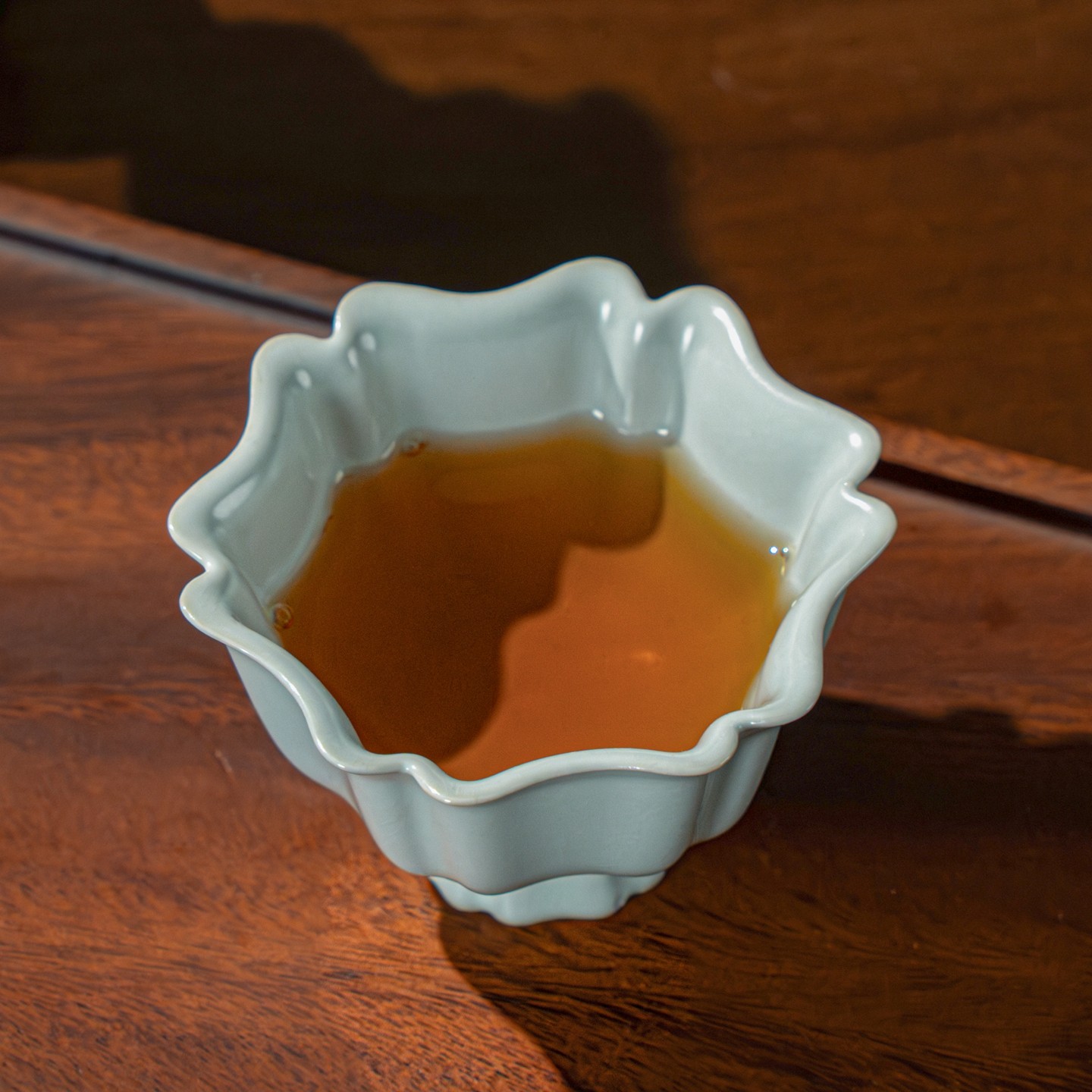 汝窑主人杯单杯高档陶瓷茶盏中式礼品景德镇汝瓷茶杯葵花杯礼盒装,淘宝优惠券,粉丝福利购,淘宝优惠卷