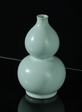 汝窑小号葫芦瓶装饰品