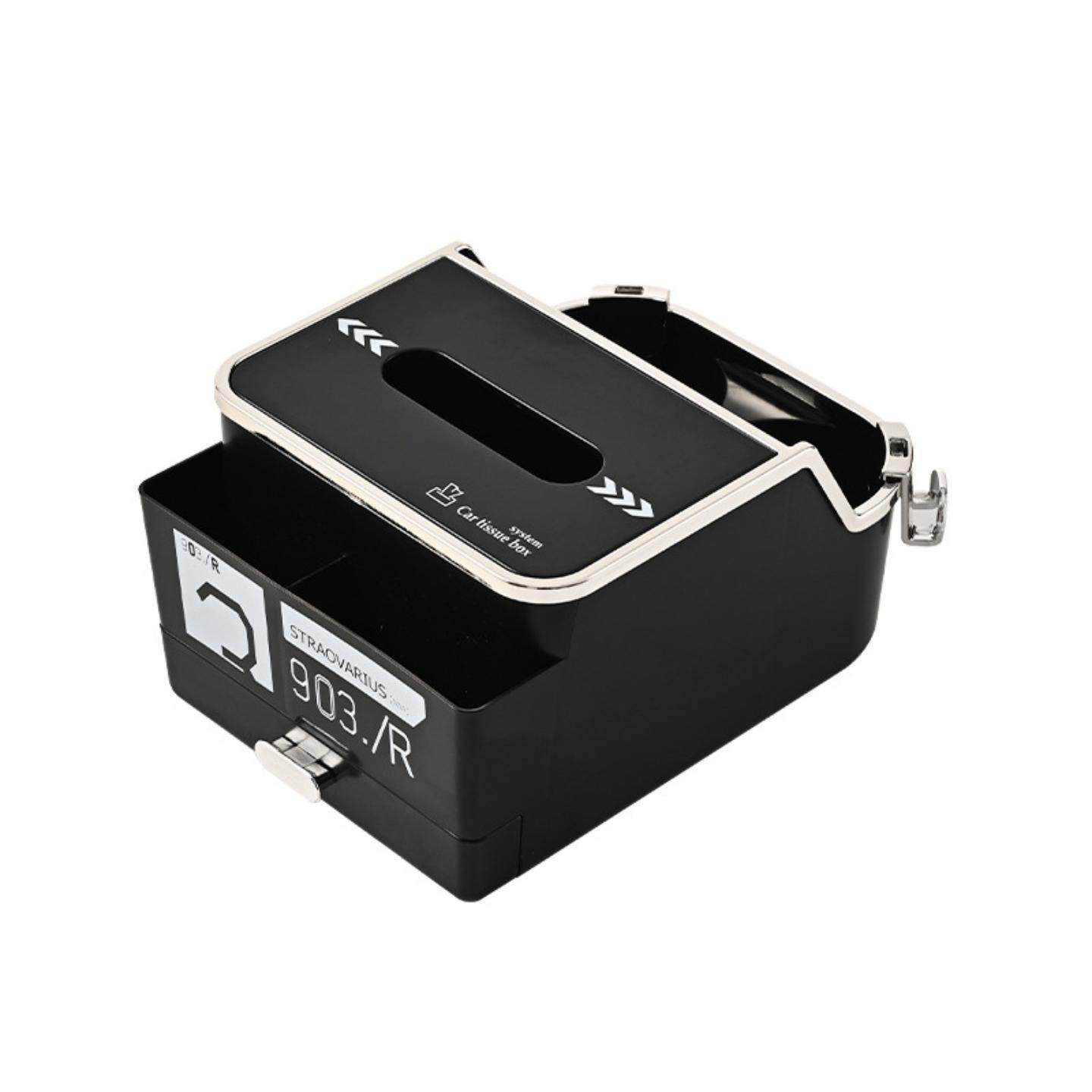 车载扶手箱纸巾盒 汽车水杯架多功能抽纸盒简约 高级感汽车纸巾盒,淘宝优惠券,粉丝福利购,淘宝优惠卷