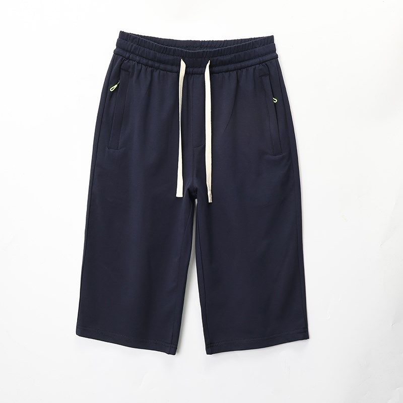 纯棉短裤男七分裤夏季薄款宽松直筒休闲中裤子夏天运动7分裤高弹,淘宝优惠券,粉丝福利购,淘宝优惠卷