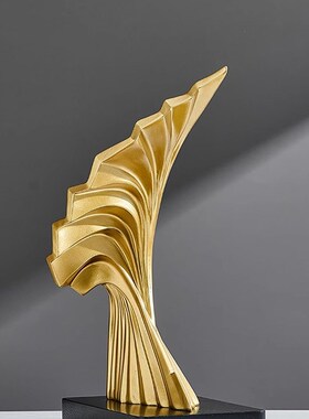 轻奢高档财源滚滚摆件家居装饰品酒柜电视柜办公室客厅玄关高级感