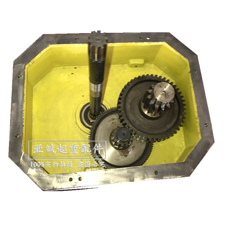 Aviation crane wire rope electric hoist main lifting gearbox rear blockage large reducer gear M box 1T2T3T5T10