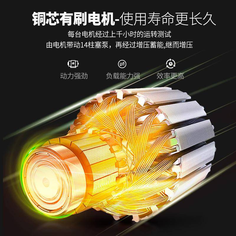 洗车水枪家用电动洗车机充电洗车枪锂电无线高压洗车神器 - 图2