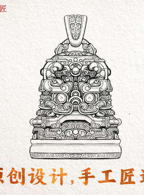 琢匠狮咬剑铃铛铜吊饰青铜汽车吊车载坠内帝国挂件车男铜新疆包邮