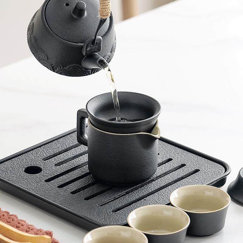Travel Kung Fu Tea Set Portable Tea Making Outdoor Travel Camping Tea Equipment Small Set Tea Cup Gift Customization