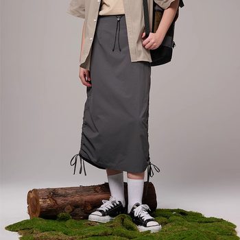 Pelliot camping skirt ແມ່ຍິງ 24 summer ໃຫມ່ camping ຍ່າງປ່າກາງແຈ້ງ breathable skirt ທົນທານຕໍ່