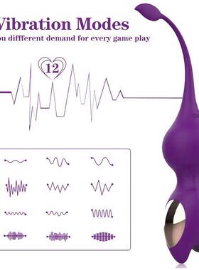 MELO Kegel Shrinking Ball Vibrator Sex Toys for Women 12 Vib