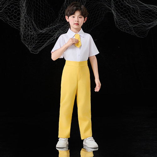 六一儿童演出服小学生合唱朗诵比赛幼儿园毕业照班服啦啦队表演服 - 图0