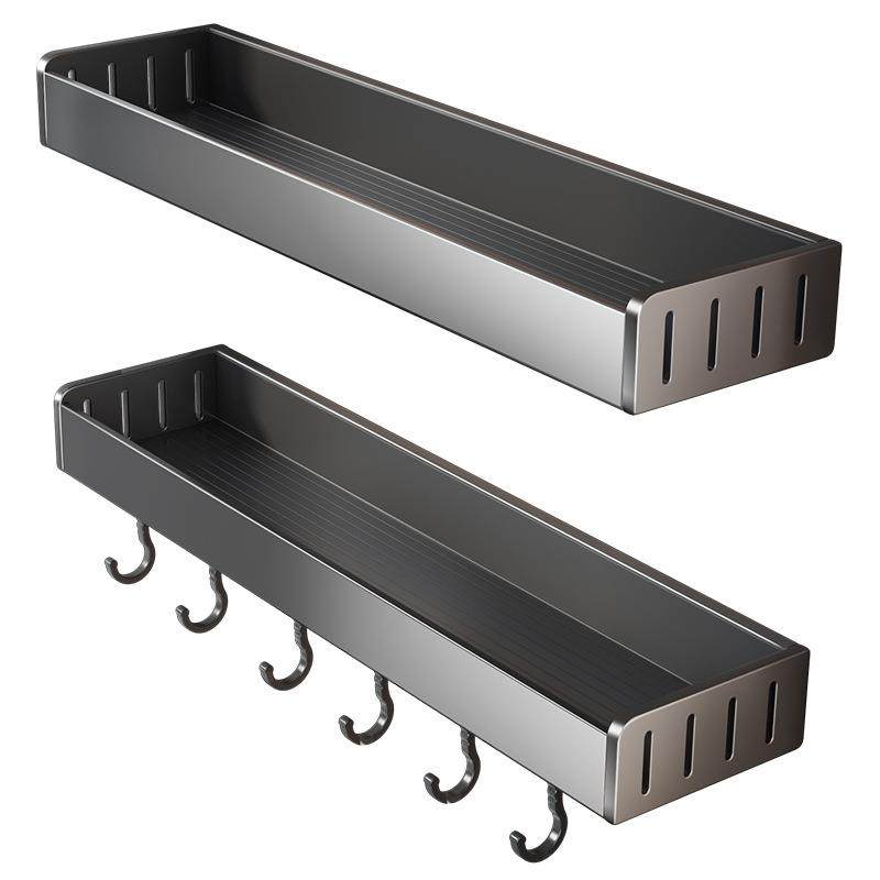 枪灰厨房置物架免打孔壁挂式刀架调味料用品大全家用收纳架,淘宝优惠券,粉丝福利购,淘宝优惠卷