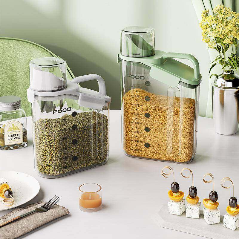 五谷杂粮面条粮食收纳盒塑料食品级储物罐豆子罐米桶密封收纳罐,淘宝优惠券,粉丝福利购,淘宝优惠卷