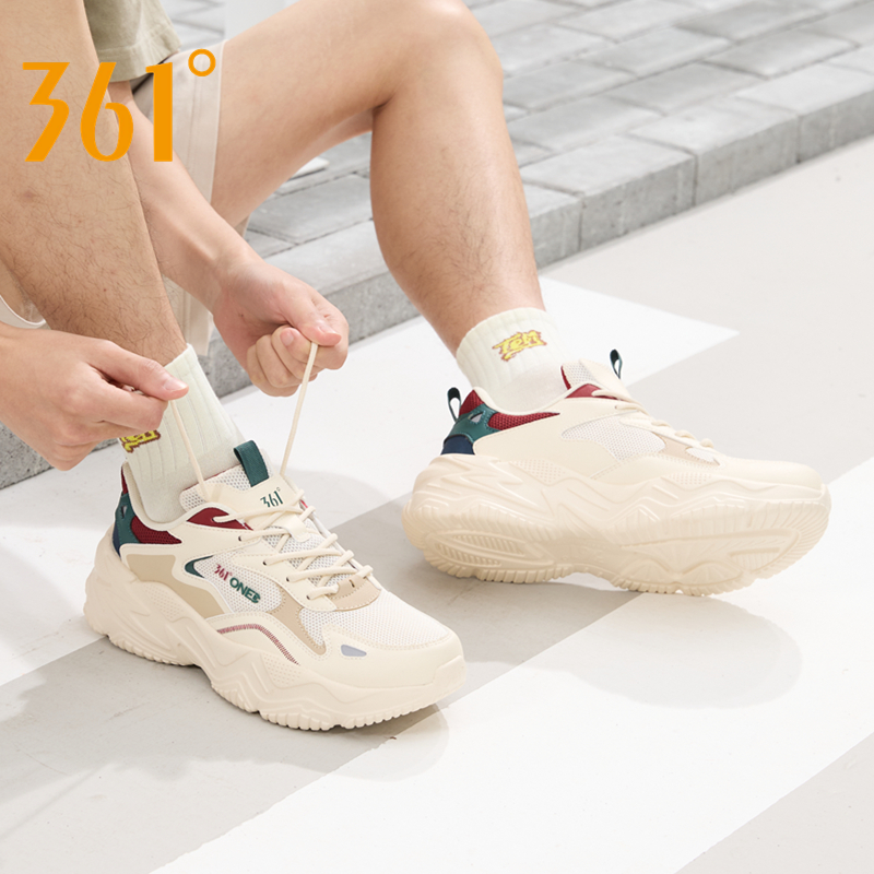361男鞋春秋款减震运动鞋软底舒适百搭休闲低帮复古文化老爹鞋子,淘宝优惠券,粉丝福利购,淘宝优惠卷