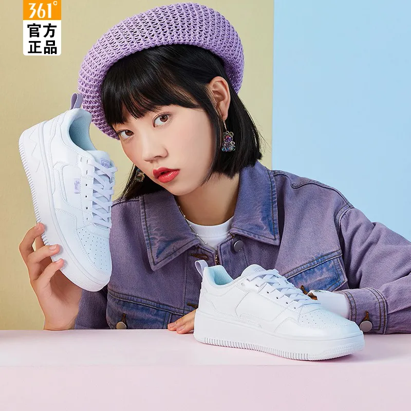 361小白鞋女板鞋空军一号2025春夏秋季新款爆款运动透气百搭鞋子,淘宝优惠券,粉丝福利购,淘宝优惠卷