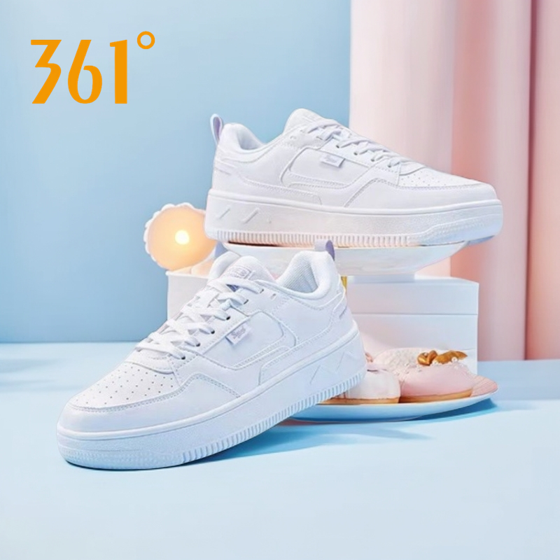 361小白鞋女板鞋空军一号2025春夏秋季新款爆款运动透气百搭鞋子,淘宝优惠券,粉丝福利购,淘宝优惠卷