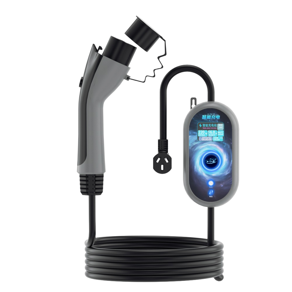 新能源汽车充电枪适合于比亚迪随车充便携式3.5KW7kw充放电一体 - 图3