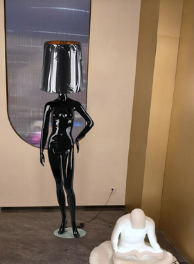 玻璃钢模特男女全身灯饰人体模特