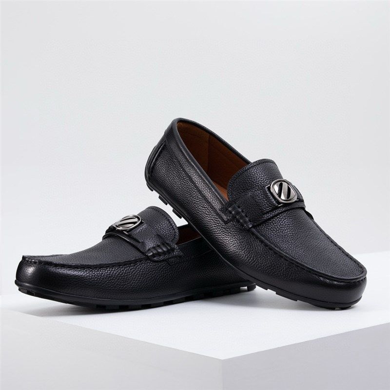 代工厂货源男士圆头低帮休闲商务皮鞋套脚帆船豆豆鞋舒适平底男鞋,淘宝优惠券,粉丝福利购,淘宝优惠卷