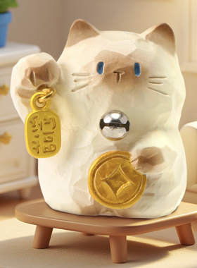 网红款潮玩可爱猫猫PAI情绪盲盒