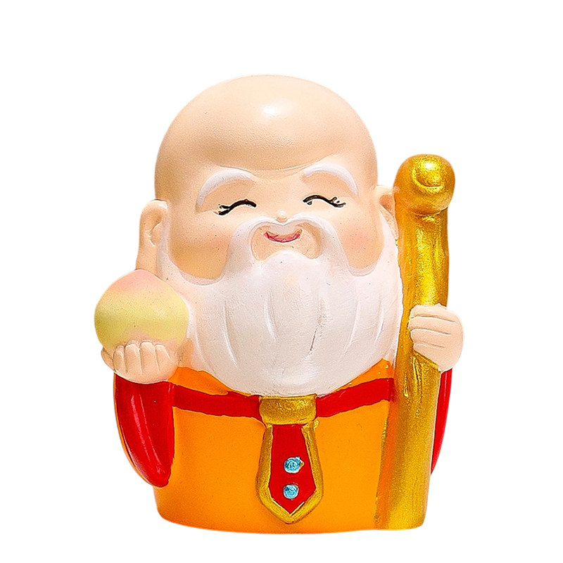 可爱治愈系解压小摆件观音月老关公手办礼物办公室桌面工位装饰品,淘宝优惠券,粉丝福利购,淘宝优惠卷