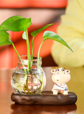 林卡森卡通家居水培摆件装饰品