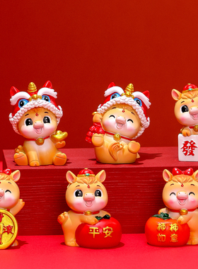 马上好运生肖马盲盒潮玩创意摆件