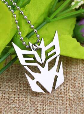 2017电影周边饰品变形金刚汽车人擎天柱标志项链镂空几何形吊坠