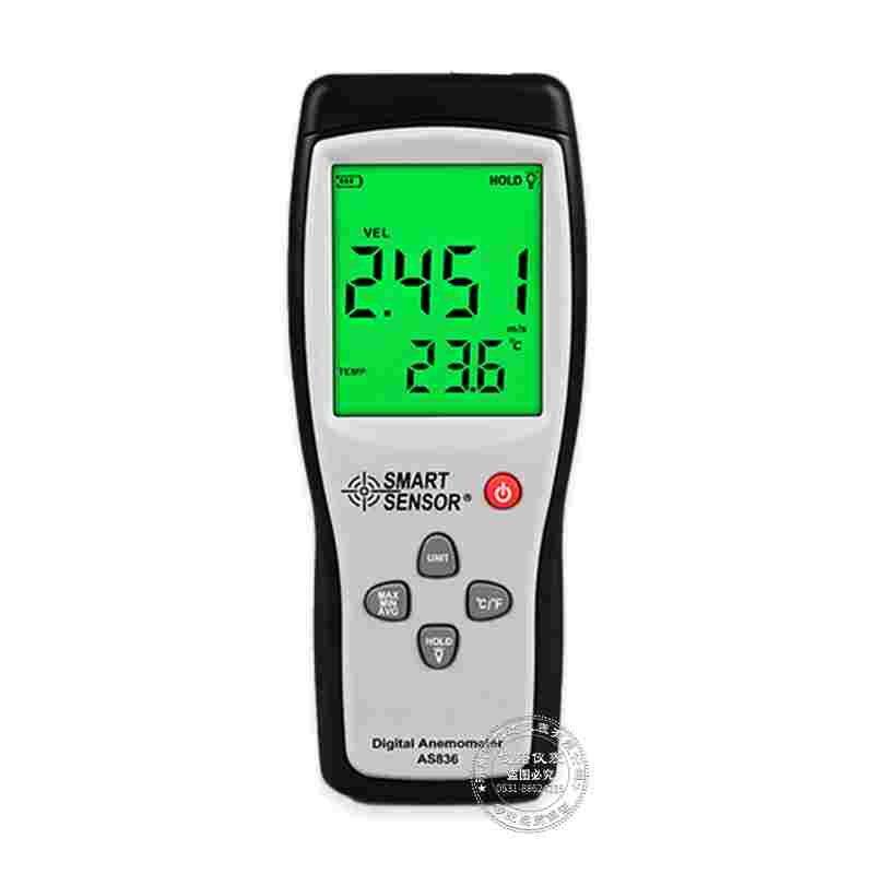 希玛AS806/836/856风速仪 计高精度热敏式测风仪测量仪风量测试仪 - 图3