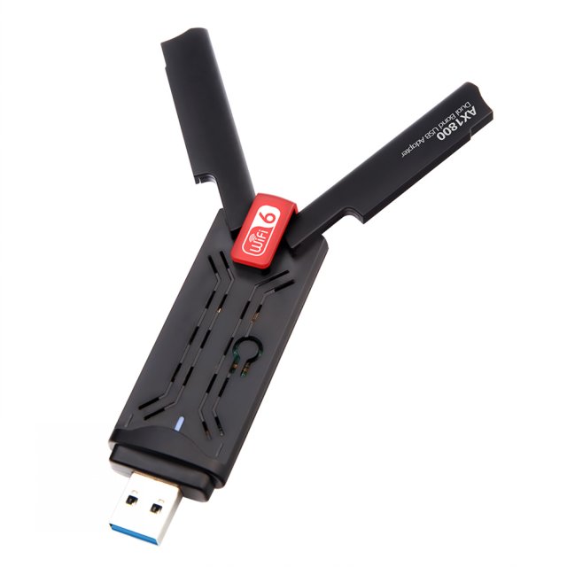 速发AX1800 1800Mbps WiFi 6 USB Adapter Dual Band 2.4G/5Ghz U - 图1