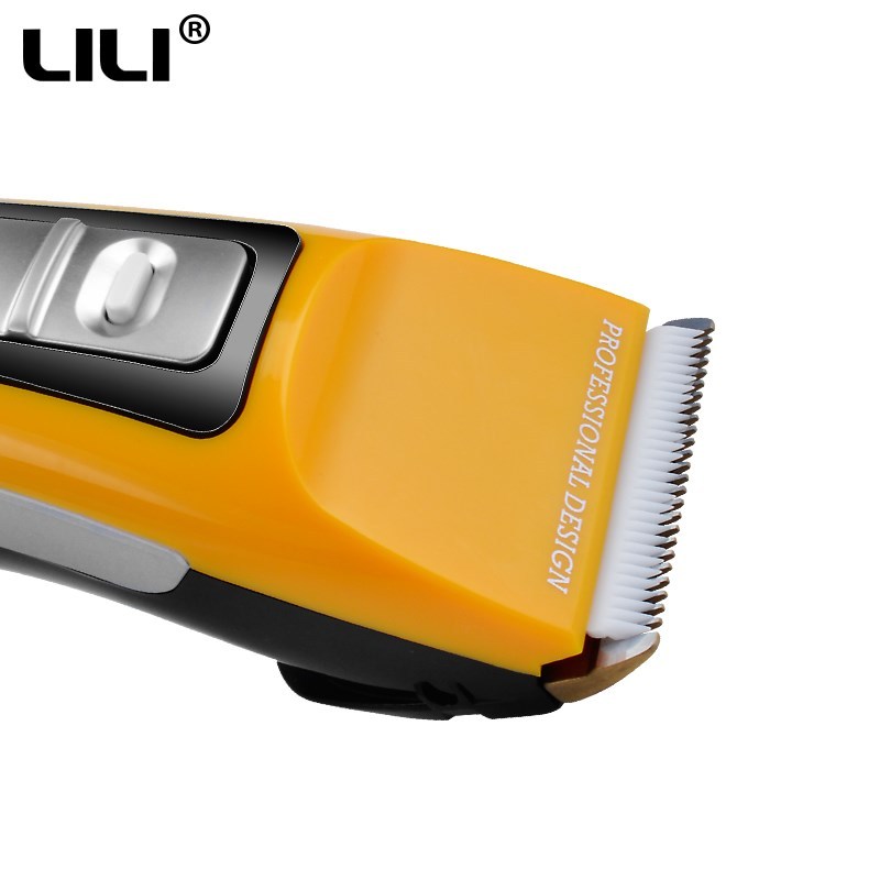 极速Professional Titanium Ceramic Hair Trimmers Comb Electri-图3