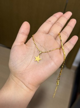 韩国朴元彬纯银项链男款