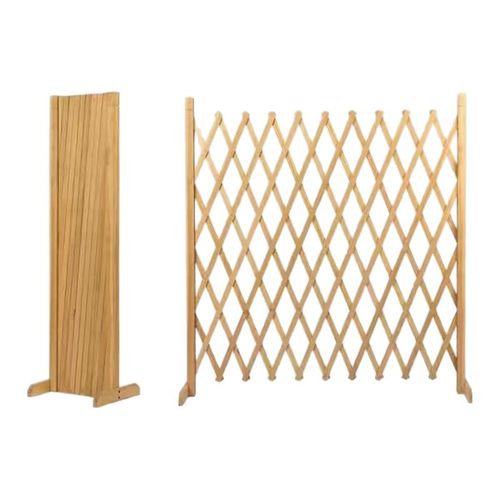 宠物围栏狗笼隔断拦狗栅栏阳台隔离门可伸缩栅栏门挡狗挡猫兔护栏 - 图3