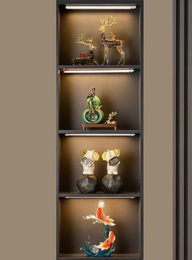 入户玄关壁龛年年有余 余酒柜摆件风生水起锦鲤装饰品乔迁新居礼