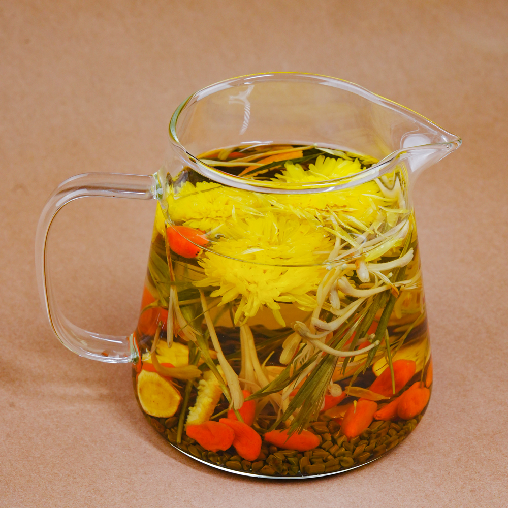 菊花枸杞决明子茶金银菊花茶养生茶