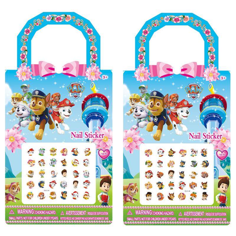 儿童卡通指甲贴画 画狗狗巡逻队美甲贴汪汪队防水超薄贴画 画黏性贴纸,淘宝优惠券,粉丝福利购,淘宝优惠卷