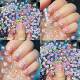 ກາຕູນເດັກນ້ອຍທີ່ຫນ້າຮັກ Bunny Nail Sticker Princess Baby