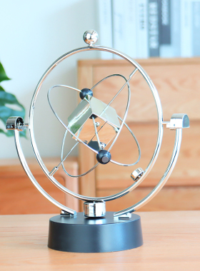 热销混沌摆件永动机不停止永动仪撞球磁悬浮科技摇摆器创意桌面牛