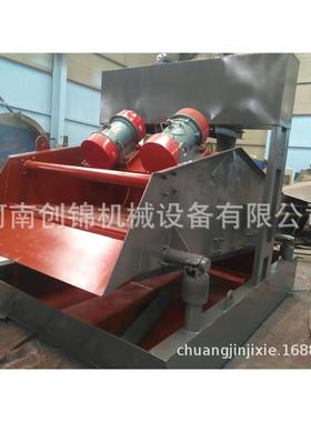 产地聚氨酯振动筛沙厂专用脱水筛分设备陶瓷泥浆振动筛分机