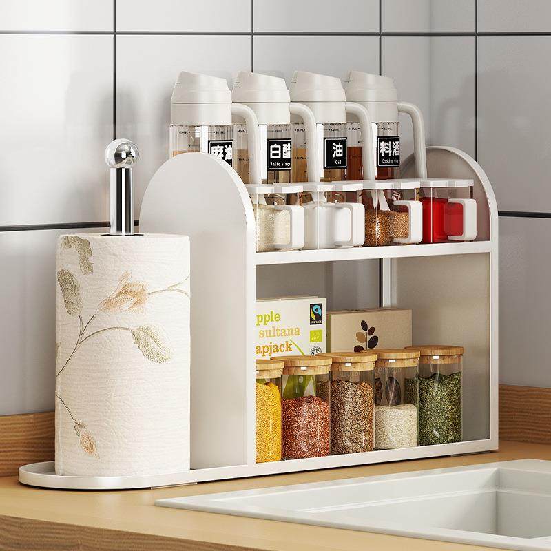 厨房置物架调料收纳神器极窄边柜油盐酱醋收纳收纳柜立式卷纸架子,淘宝优惠券,粉丝福利购,淘宝优惠卷
