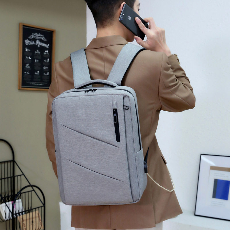 大容量双肩包男防水牛津布背包商务笔记本电脑包大学生书包,淘宝优惠券,粉丝福利购,淘宝优惠卷