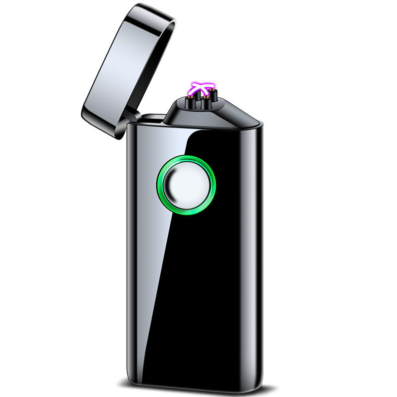 大容量电池USB Type-C充电打火机双火电弧/4色灯光电量显示点烟器,淘宝优惠券,粉丝福利购,淘宝优惠卷