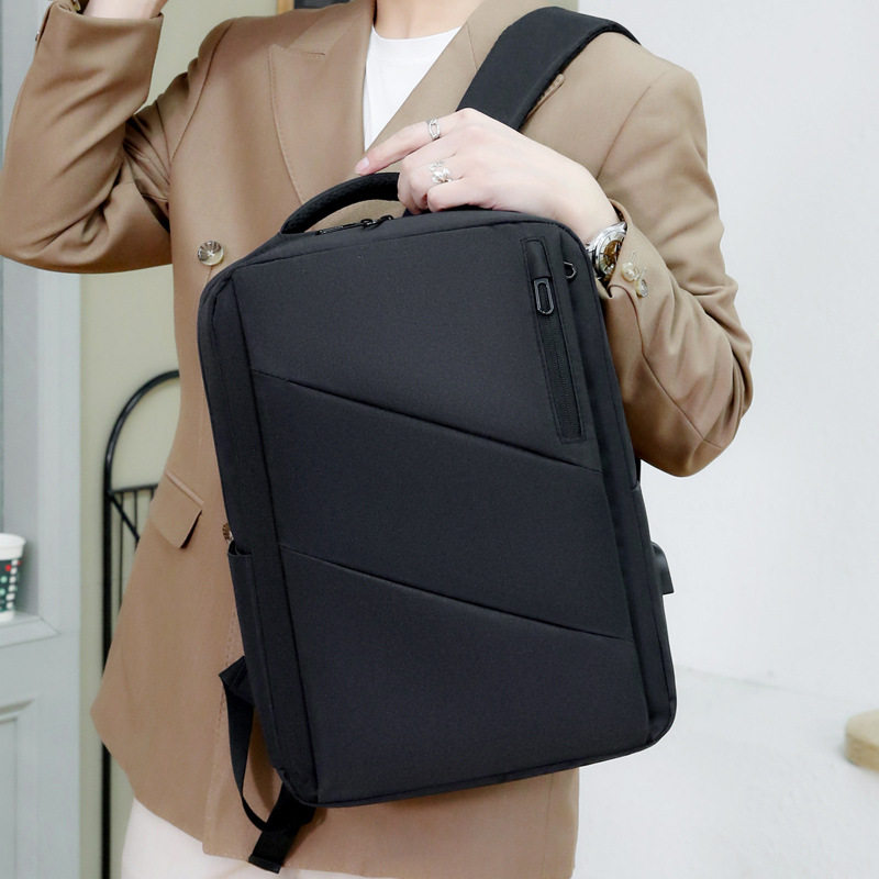 大容量双肩包男防水牛津布背包商务笔记本电脑包大学生书包,淘宝优惠券,粉丝福利购,淘宝优惠卷