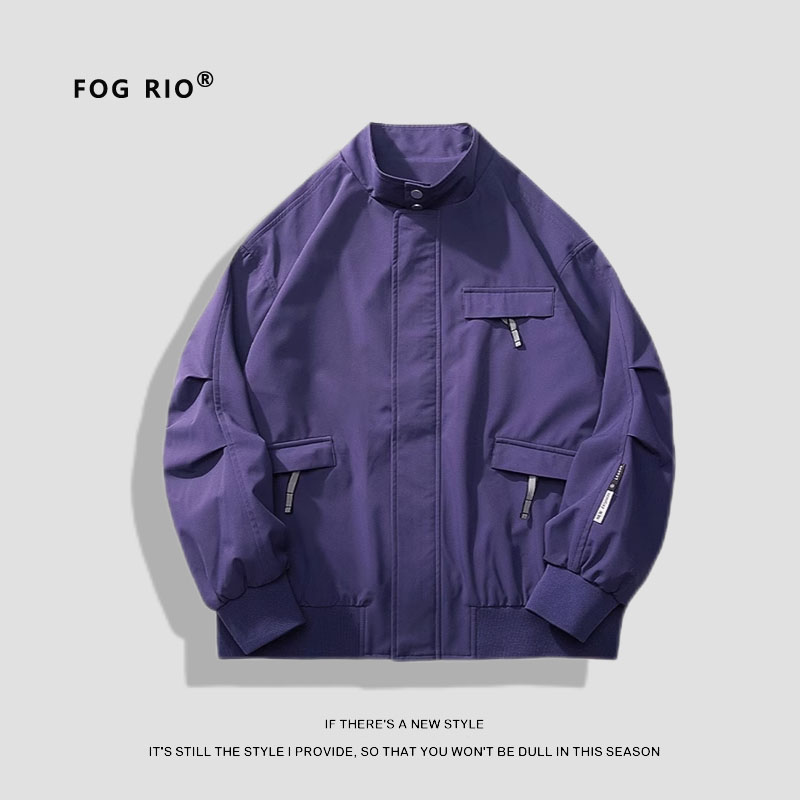 FOG RIO冲锋衣外套男春秋季2025新潮牌日系户外机能风工装夹克