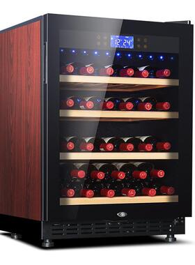 绿零H46S-C恒温酒柜餐厅酒吧家用商用冷柜红酒柜茶叶冷藏柜厂家