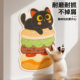 Baichengdao vertical cat scratching board is wear-resistant and does not shed crumbs