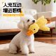 Bai Chong Island little yellow duck makes a sound and is resistant to chewing and molaring dog toys