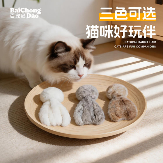 Baipetdao Feather Cat Flirting Stick Self-Entertainment Hunting Resistant to Bite